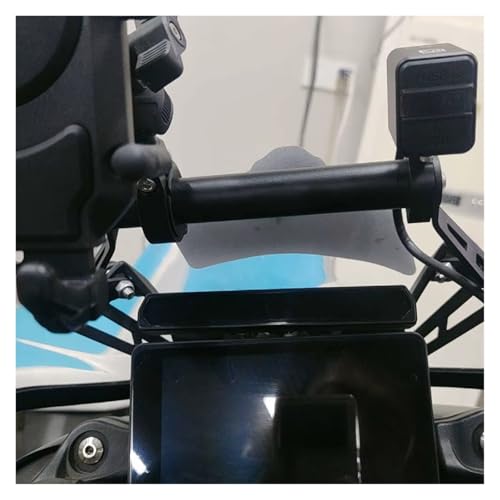 Support de navigation moto TRK 702 stable pour smartphone et GPS - 7