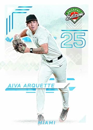 Boîte de cartes à collectionner Panini Prospect Edition Baseball Hobby avec 4 autographes