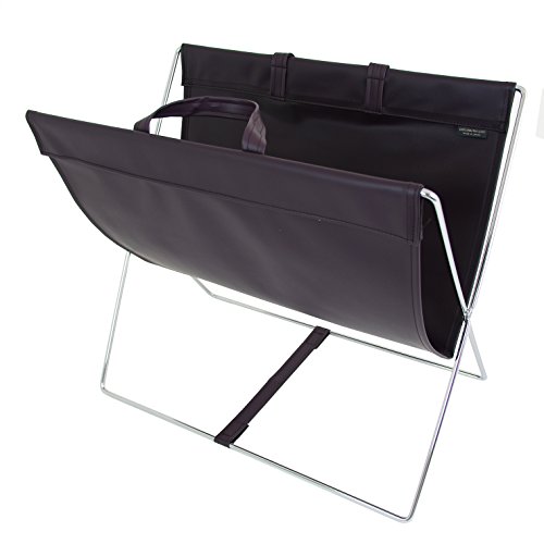 サキ 手荷物入れ セルフワゴン レザー調 PVC ブラウン R-357BR