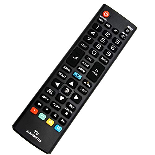 ALLIMITY AKB73975728 Remote Control Replacement for LG 3D TV 32LB580VZMBEKW 32LN570 39LN5758 42LB570 42LN570 47LN570 49UB820 50LB570 50LB580V 55LA965 55LB570 55LN5758 60LB580 - Image 2