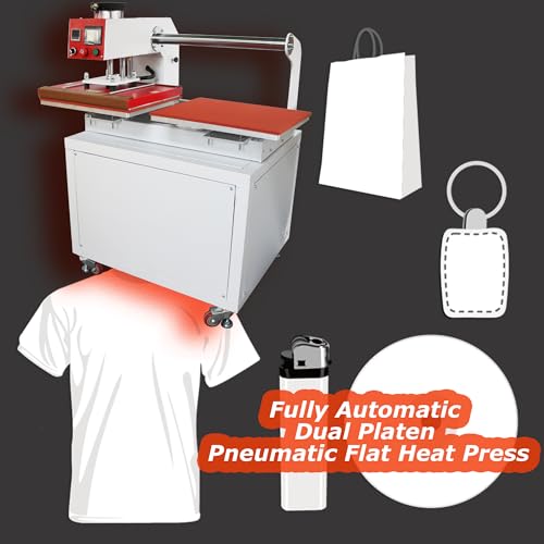 INTSUPERMAI Prensa Térmica Neumática 16x20in 110V 2500W miniatura 2