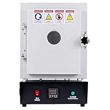 forno ceramica hobby *【FINESTRA DI MONITORAGGIO】Monitorate il vostro progetto attraverso una finestra di visualizzazione resistente al calore senza aprire la porta del forno. Questo forno vi permette di osservare il processo di fusione del metallo e di creazione di gioielli mantenendo una temperatura stabile.