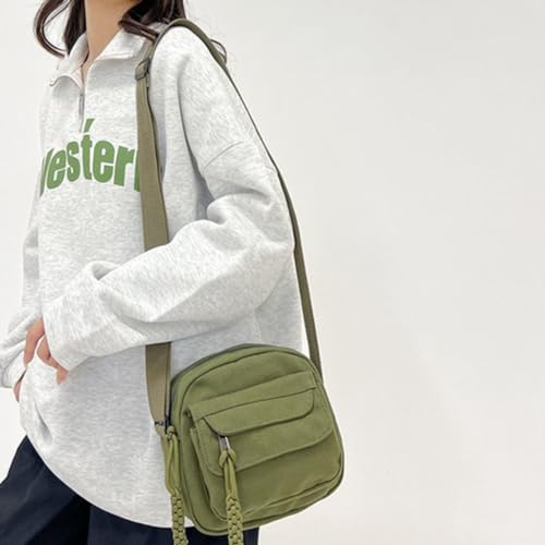 Messenger Bags Casual Canvas Bags Crossbody Bag Trendy Bag for Women Girl4