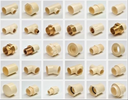 Image of CPVC and TEE Pipe Fitting (Pack of 5 Pcs) (3 /4 inch)