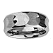 8mm Faceted Men's Tungsten Comfort-fit Wedding Band Ring (Size 5 to 15)