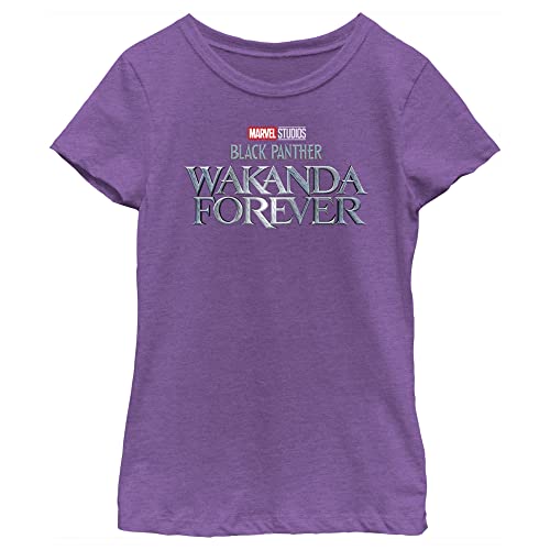 Marvel Girl's Wakanda Forever Metal T-Shirt - Main Image