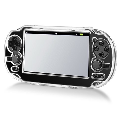 Crystal Clear Snap-on Case Compatible with Sony PlayStation Vita