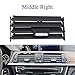 AC Vent Outlet Grille Slide Clip Front Middle Air Conditioner, for, 1 2 3 4 Series F30 F31 F34 F20 F21 F22 F32 F33 Car Air Vent Cover
