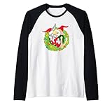 pc check & tuning test Offizielles Lizenzprodukt US Looney Tunes Kids Bugs Lola Bunny Weihnachten Santa 01 Raglan