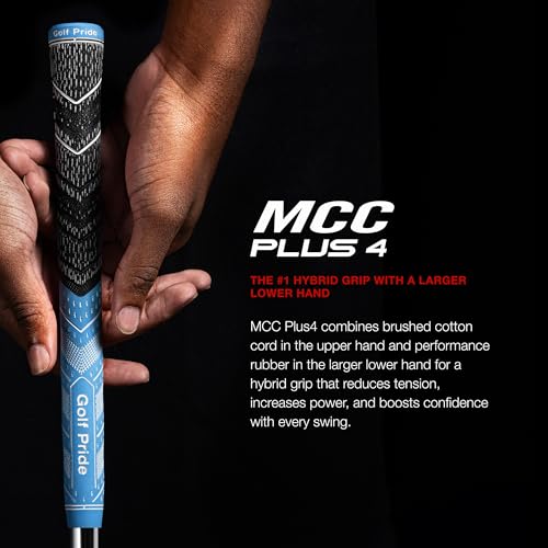 Golf Pride MCC Plus4 All-Weather Golf Grip Grey/Red