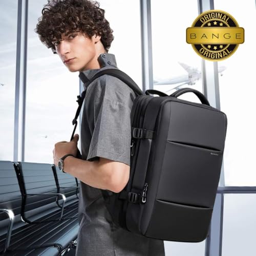BANGE Mochila Executiva Expansível para Notebook de Até 17.3 Polegadas Bagagem de Mão para Viagens I