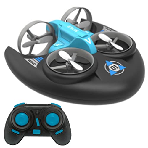 JONZOO Outdoor Boys Toys Ages 5-8-12, 3 in 1 RC Car Boat Drone Pool Toys for Kids 8-12