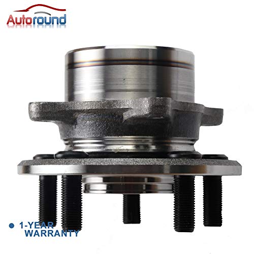 Wheel Hub And Bearing Assembly Front Axle 513267 Autoround Fit For Acura Mdx/Zdx, Honda Pilot #TOP4