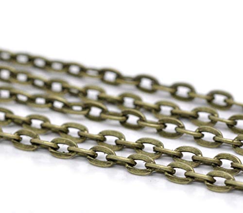 HDSupplies 32ft (10m) - Flat Open Link Chain Finding -