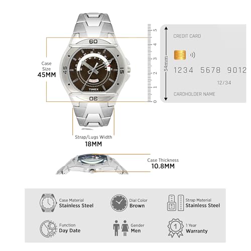 Image of TIMEX Round 45mm Dial Analog Men Watch