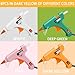 Hot Glue Gun Kit with 40 Glue Sticks and Anti-Scalding Nozzles, 8 Pack Fast Preheating Mini Hot Melt Gun Set for Crafts, DIY Arts, Class Projects, School, Home Repairs - Multicolors