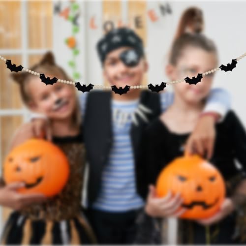 Oeyliz Halloween Garland for Mantel Halloween Decorations - image 7