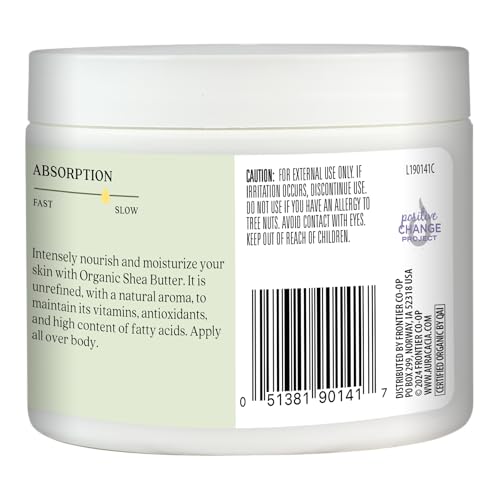 Aura Cacia, Organiczne masło shea, 92 g