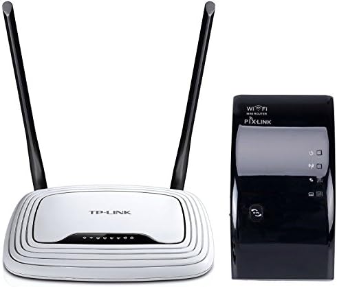 TP-LINK Wireless N300 Home Router (TL-WR841N) & Wifi Extender Bundle 300Mbps