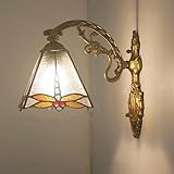 『RUNCAN』 ブラケットライト 壁掛け灯 インテリア ティファニーランプ 口金E27 1灯 led壁灯ステンドグラスランプ (19)