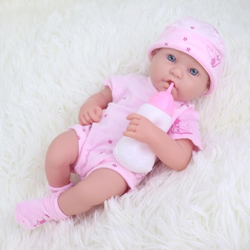 Muñeca Reborn Unicorn 14 Pulgadas con 15 Accesorios miniatura 3