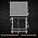 DWVO Radiator Compatible with 2016 2017 2018 2019 2020 Jeep Grand Cherokee 2016-2020 Dodge Durango 3.0L 3.6L V6 CU13656