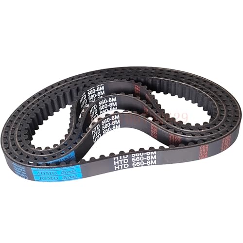 Courroie HTD 8M 560 caoutchouc 20mm distribution synchrone dents 70