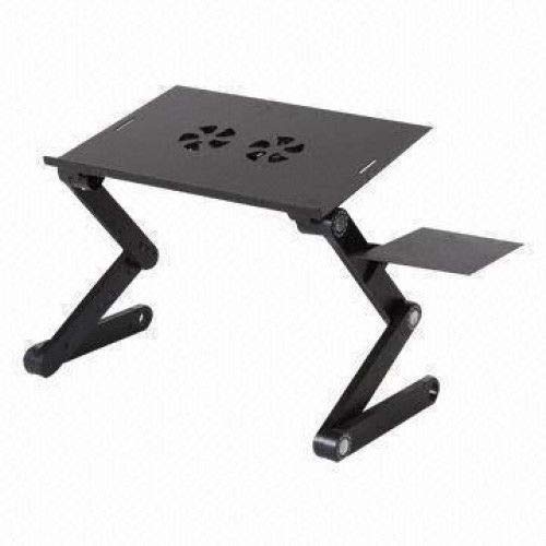 Foldable Laptop Stand With 2 Cooling Fan E Table