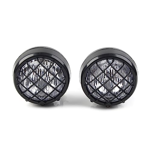 Phare Avant Moto 70cc à 150cc Grille Protection Lampe Quad 4 Roues Dirt Bike Buggy Banshee 87-06