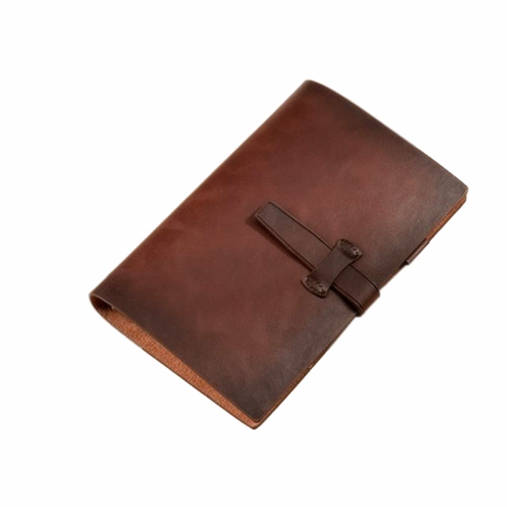 A6 Leather Notebook Cover, Hand-Stitched