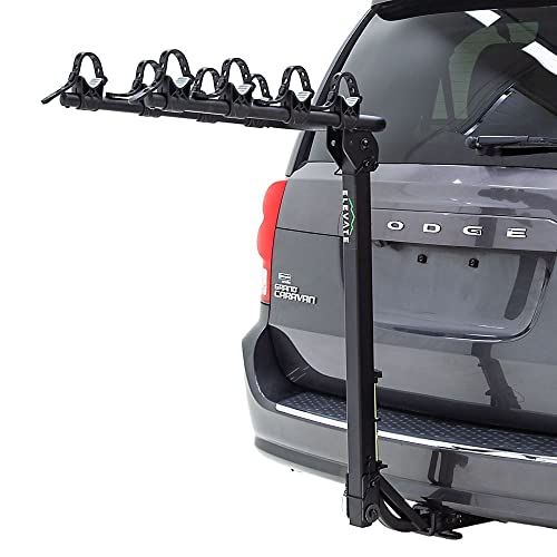 Rage Powersports Folding Hitch Bicycle Rack 2" or 1.25" Receiver