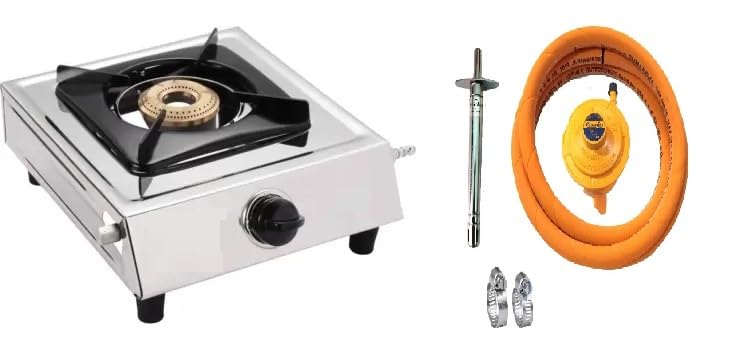 Unique Single Stove with Pipe, Lighter Clip