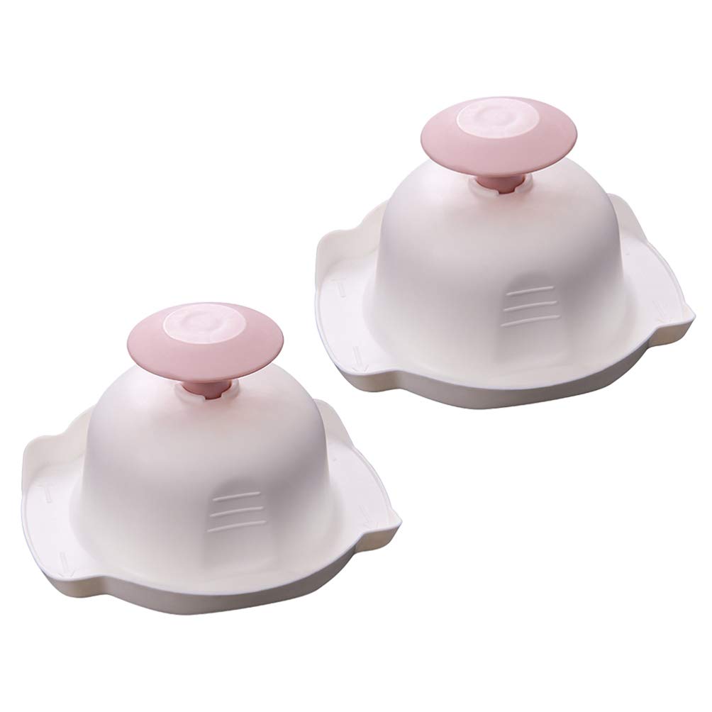 Cabilock 2pcs Food Safety Holder Mandolin Slicer Grater Cheese Vegetable Slicer Veggie Cutter Shredder Grater Julienne Slicer Hand Guard