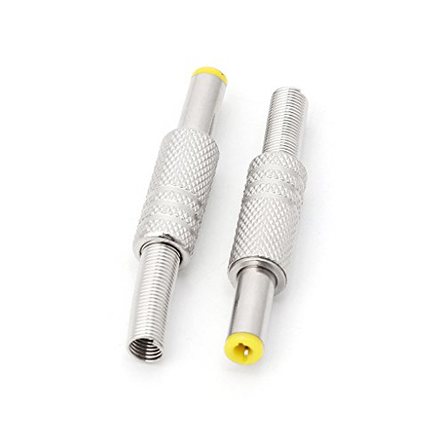 Conector macho 5.5x2.5mm metálico 5 piezas miniatura 4