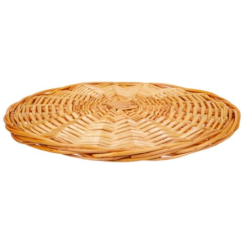 Puff tapizado de piel, marrón