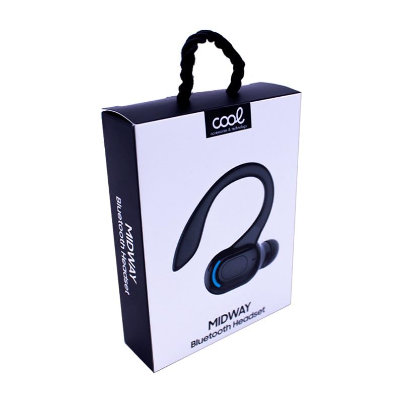 Cool Auricular Bluetooth Midway Negro