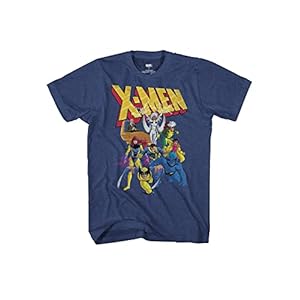 Marvel X-Men 90s Team Wolverine Storm Jean Grey Beast T-Shirt