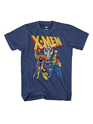 Marvel X-Men 90s Team Wolverine Storm Jean Grey Beast T-Shirt