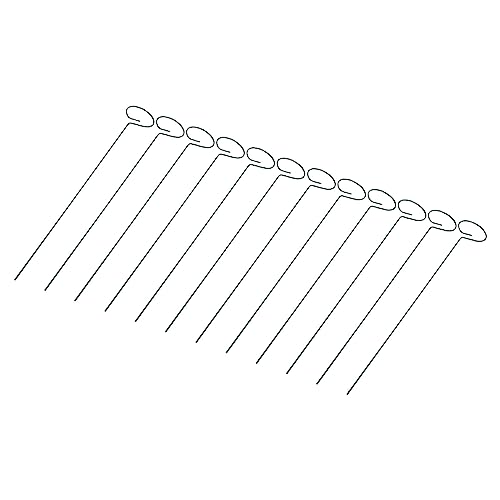 BORDSTRACT 12 Unidades De Suporte De Estaca De Planta De 17 Polegadas, Estaca De Suporte De Haste ún