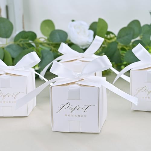 Image of Double Face White Satin Ribbon 1 /2 inch X 50 Yards Polyester White Ribbon for Gift Wrapping Very Suitable for Weddings Party Hair Bow Invitation Decorations and More