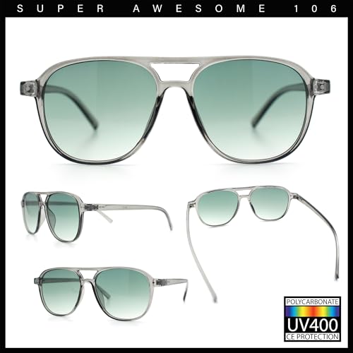 SA106 Thin Plastic Racer Boyfriend Retro Fashion Light Sunglasses2
