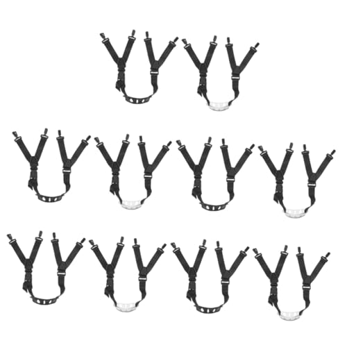 Sangles de mentonnière pour casque de sécurité réglables visage construction