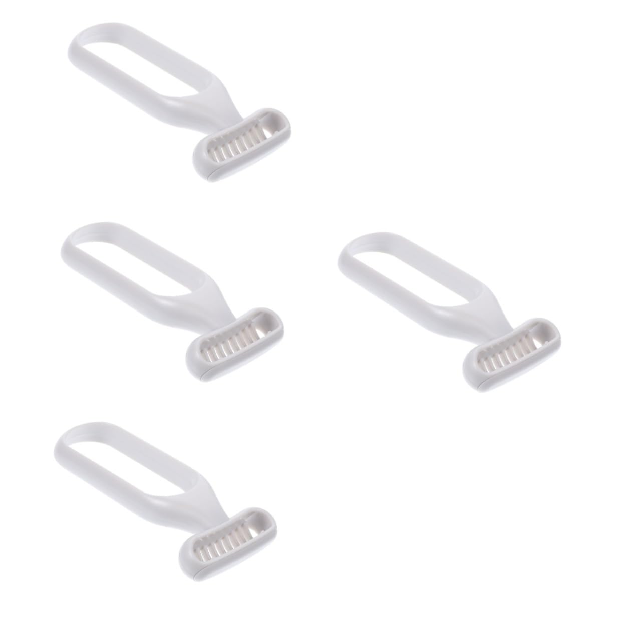 4 Piezas Cortadora de Corporal para Mujer Afeitadora Manual de Pelo Corporal Diseño Portátil con Mango para Uso Diario y Reducción de Irritación