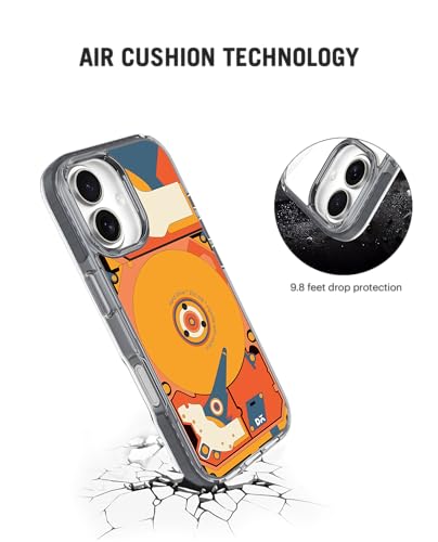 Image of DailyObjects Case for iPhone 17 Compatible with Mag-Safe Wireless Charging, Stride 2.0 ScanDisk Slim Shockproof Back Cover with Inner Magnetic Ring