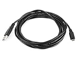 Monoprice 10-Feet USB 2.0 A Male to Micro 5pin Male 28/28AWG Cable (105139)