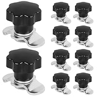 Schraubfitting M8x20MM Airlineschiene Zubehör Airline Fitting Airlineverschraubung Set 10 Stück (M8x20mm-10pcs)