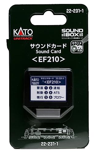 KATO EF210 Module Sonore Miniature Échelle HO Accessoire Train Électrique - 2
