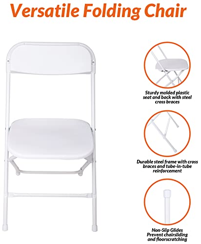 Elevon CGUC.01WT-2PK Folding Plastic Chair thumb #4
