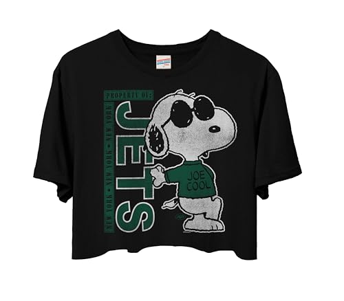 Junk Food Clothing New York Jets Joe Cool Vertical - Small True Black