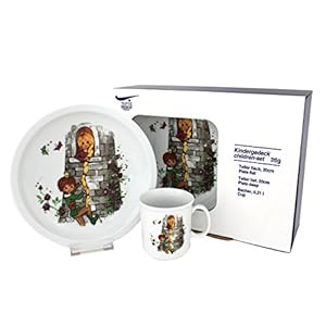 Triptis-Porzellan Rapunzel Kindergedeck, 3-teilig